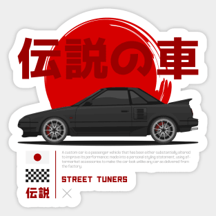 Tuner Black MR 2 MK1 JDM Sticker